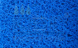 Противоскользящий коврик, цвет синий, пог.м. фото