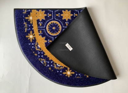 Коврик дизайнерский Round-Azulejo 50x85см. Kleen-Tex фото
