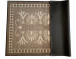Килимок бежевий з орнаментом Ornamentalli 115x175 см фото