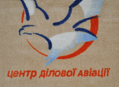 Коврик с логотипом 90х60 см фото