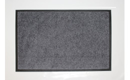 Коврик придверный 60х90 см Серый фото