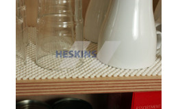 Противоскользящая лента белая с перфорацией Heskins, рулон  фото