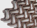 Гумовий килимок Тетра-10 коричневий фото