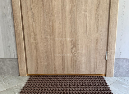 Резиновый коврик Тетра-10 коричневый фото