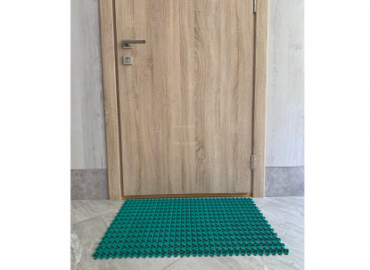 Придверный коврик Тетра-10 зеленый фото